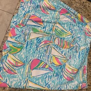 Lilly Pulitzer - You gotta regatta scalloped skirt
